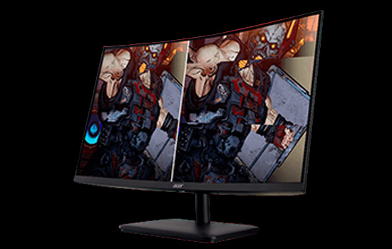 Monitor Gamer Acer Nitro Edo Series Pol Full Hd Curvo Va Hz